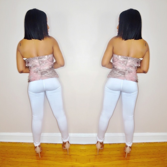 Fancy Pink Bustier - Picture 3 of 3