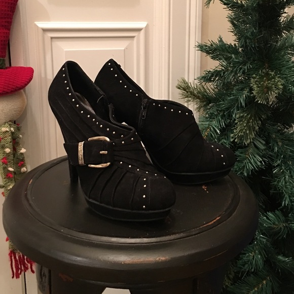 BCBGeneration Suede Booties