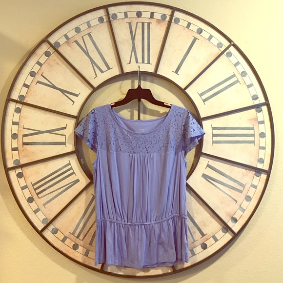 Periwinkle blue blouse