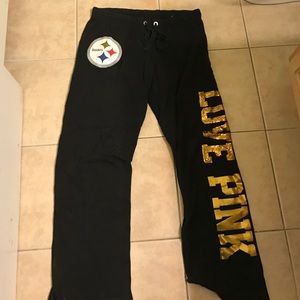 PINK Steelers Sweatpants