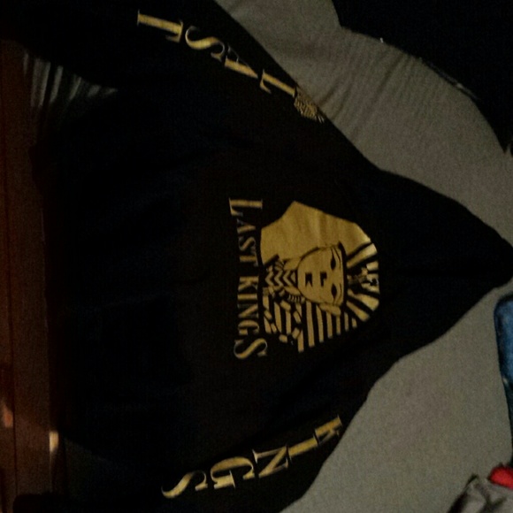 Last Kings All black hoodie.