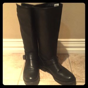 Women's Sz 8 M Frye Veronica Slouch Boot Black