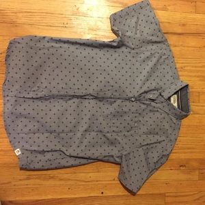 Free Planet short sleeve button up shirt XL