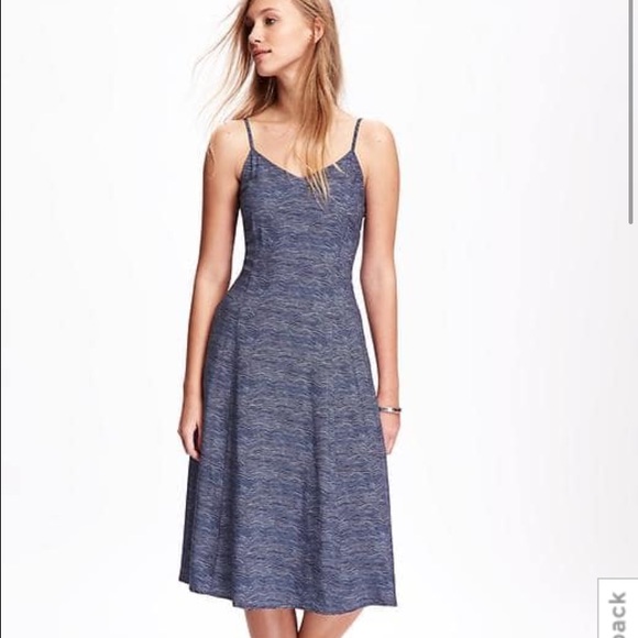 Old Navy Printed Midi Cami Dress for Women
