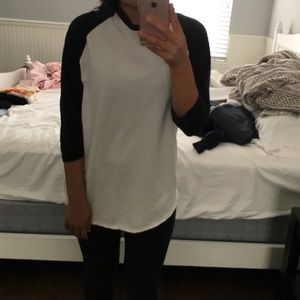 Brandy Melville Plain Baseball Tee