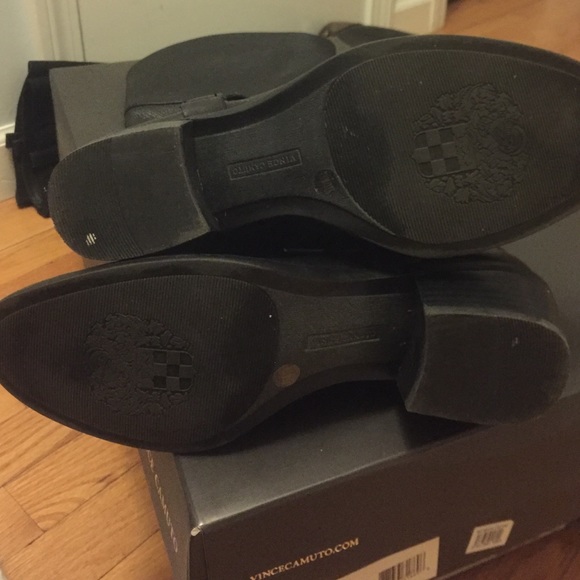 Vince Camuto Black Brunah Boots - Picture 3 of 4