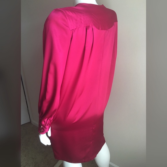 Vintage Ms. Chaus Fuschia Dress - Picture 4 of 4