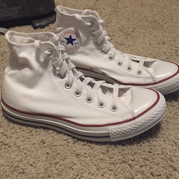 White high top converse