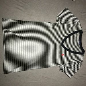Women's Striped Polo Shirt
