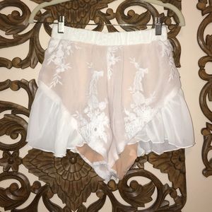 Lace nasty gal shorts