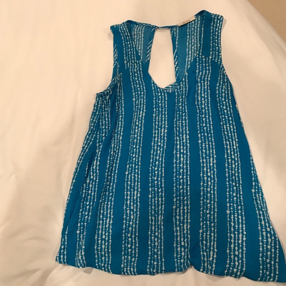 Ella Moss blue/white tank