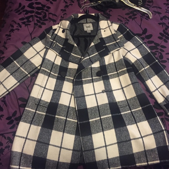 Plaid coat