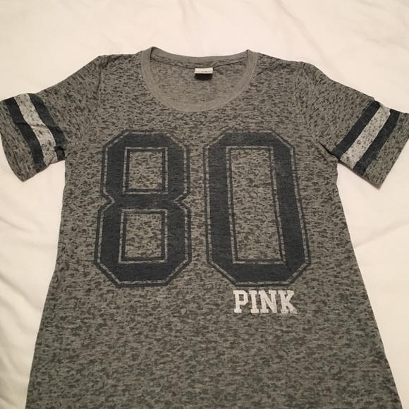 Victoria's Secret PINK short sleeve logo tee
