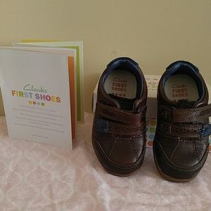 Clarks First Shoes for baby boys