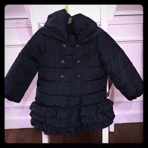 Baby Gap Puffer Ruffle Coat