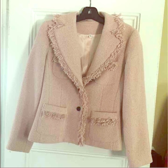 NWOT blush Blazer size 8