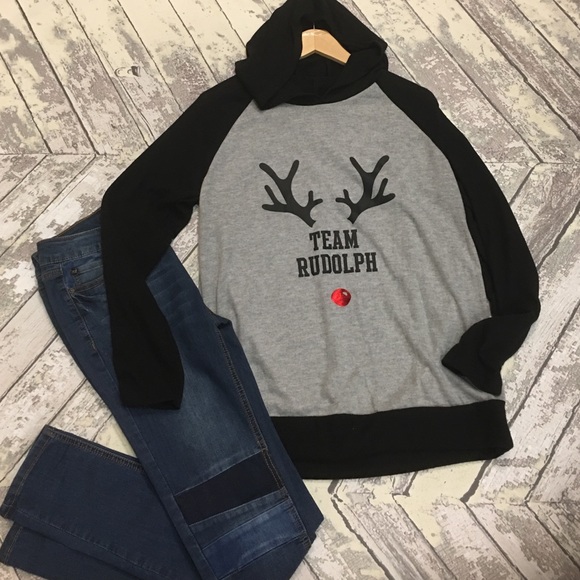 Team Rudolph hoodie - Picture 1 of 2