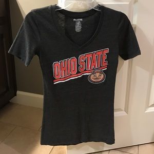 Gray women's Ohio State buckeyes OSU shirt tshirt