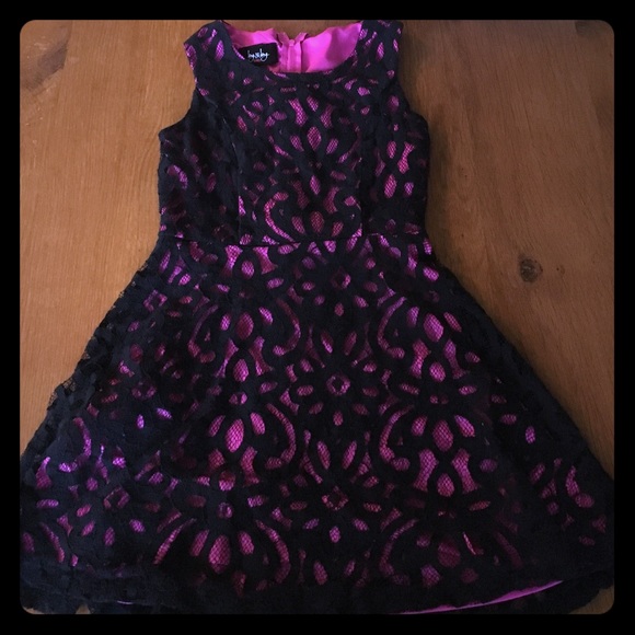 Pink Lace Dress