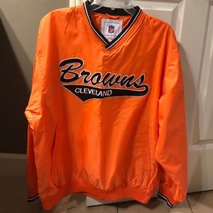 Womens medium Cleveland Brown's windbreaker jacket