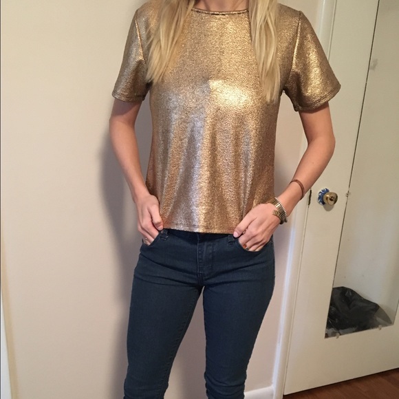 H&M sparkly shirt