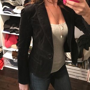 Marc Jacobs Black 1 Button Blazer