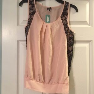 Dress up or down sleeveless top