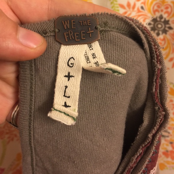 Free People We The Free Road Crew Sweatshirt - Picture 3 of 3