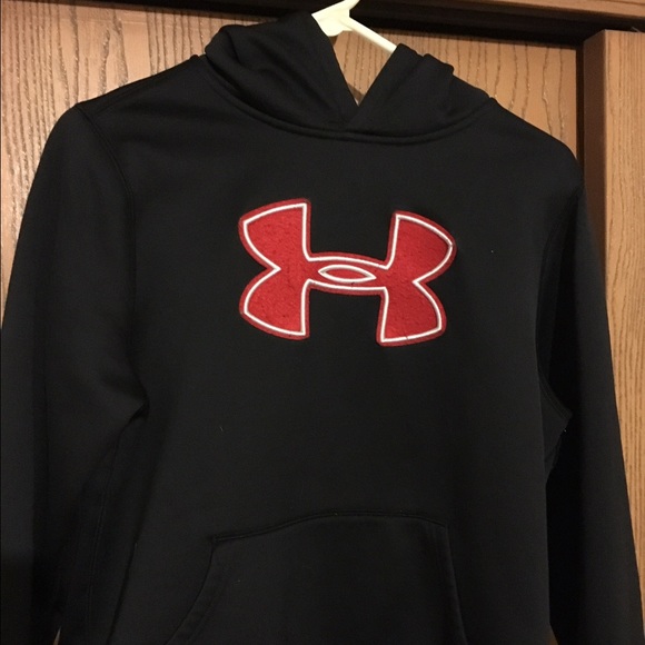 Gently worn boys Under Armour sweatshirt