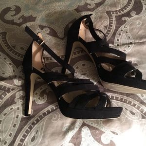 Size 8.5 H&M suede heels