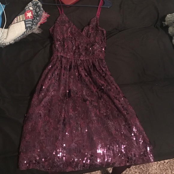 Purple dress