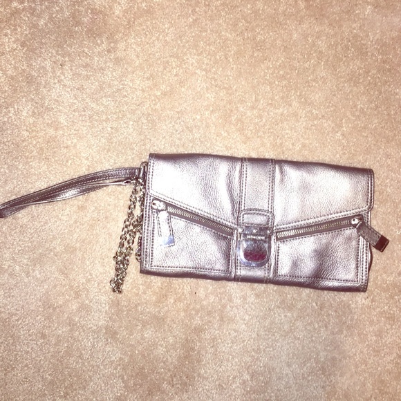 Michael Kors reversible wristlet or shoulder bag