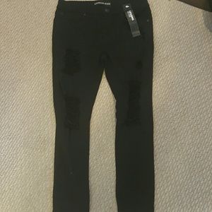 Distressed jeans by Express