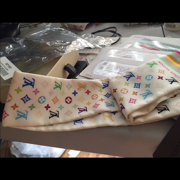 Louis Vuitton multicolor bandeau - Picture 2 of 6