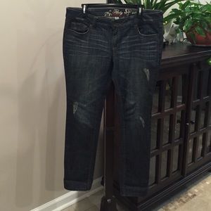 Perfectly Distressed Denim Jeans