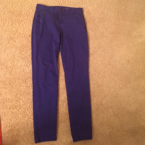 Royal Blue Gap Straight Legged Pants