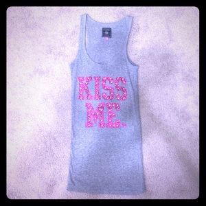 VS PINK "Kiss Me" Tank