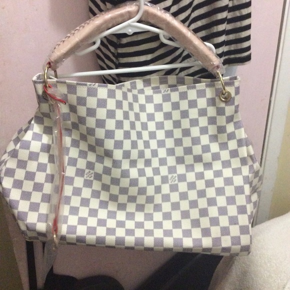 Gray fashion replika bag