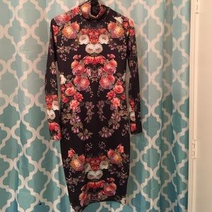 Zara floral dress