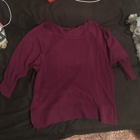 Purple sweater