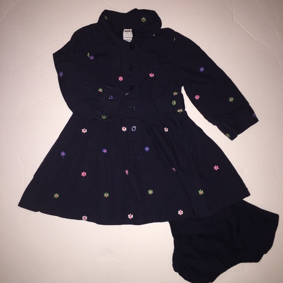 GAP Other - *HP* Adorable Baby Gap Shirt Dress with Cover EUC!