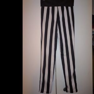 Stripe leggings