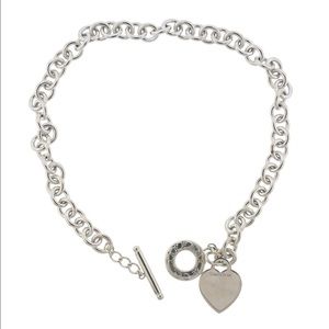 Tiffany and Co. necklace.