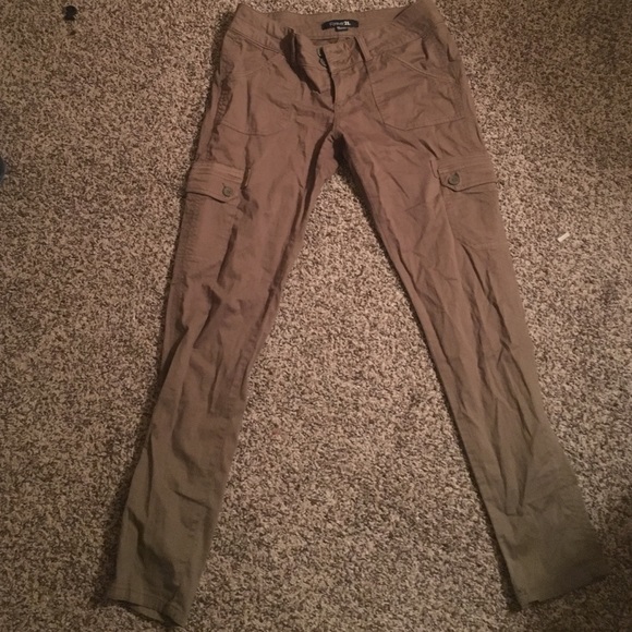 Forever 21 olive green cargo pants