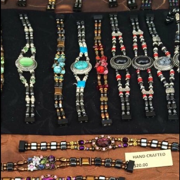 Hand Crafted magnetic bracelets