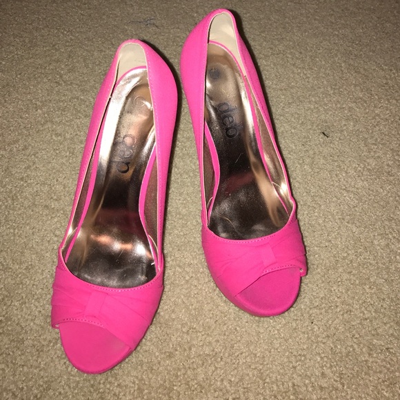 Bright Pink Heels