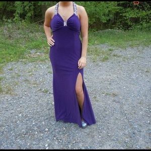 Purple Prom Dress