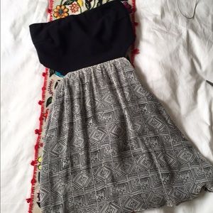 MYNE Ashley Ann strapless dress!