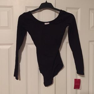 Brand New Black Long Sleeve Leotard