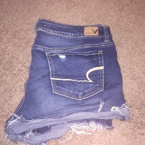 American eagle shortie shorts
